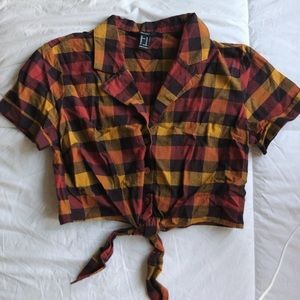 Tie Off Crop Top